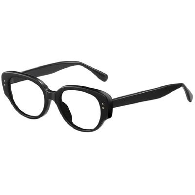 小红书超火的猫眼黑框眼镜女