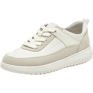 SKAP软松饼圣伽步女鞋2025秋季新款厚底板鞋小白鞋女款运动休闲鞋