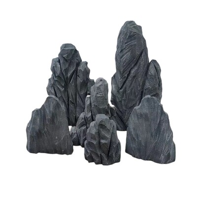 泡沫假山石头仿真假山塑雕舞台影视剧演出假石头道具橱窗庭院造景