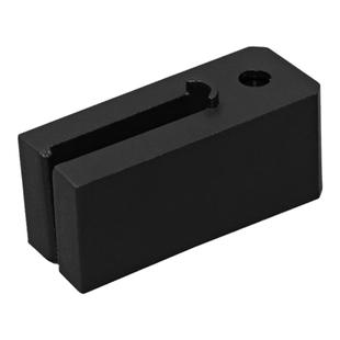 828铝合金门窗付档防撞块老式平移推拉门窗付块塑料件限位块附档