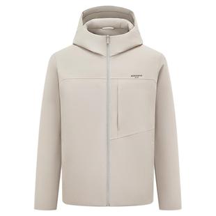 波司登【90鹅绒】2025新款男短款经典商务羽绒服保暖连帽外套休闲