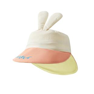 KK树宝宝帽子儿童防晒帽双面可戴女童男孩遮阳帽春秋季婴儿太阳帽