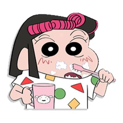【蜡笔小新】洗面奶牙膏夹