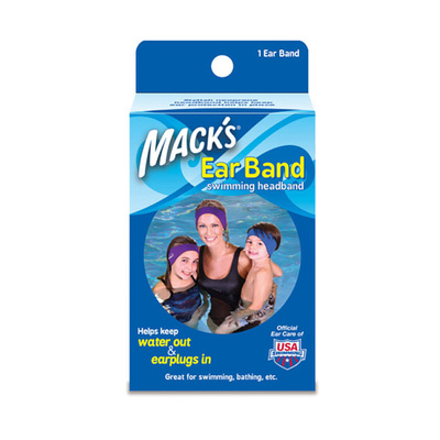 正品美国macks防水带游泳耳塞