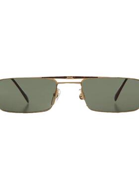 美国代购复古金色玳瑁飞行员眼镜