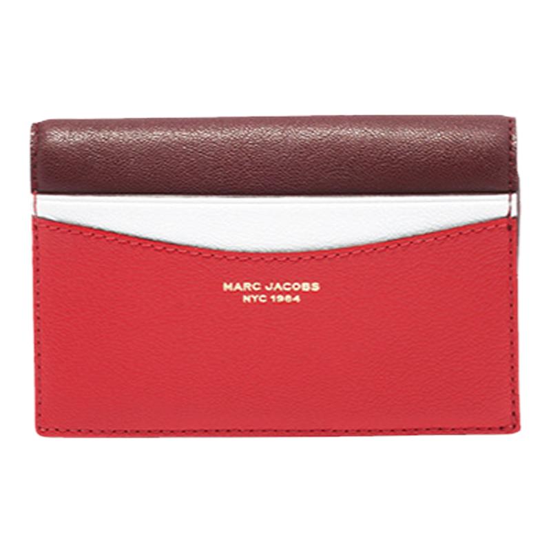 MarcJacobs羊皮折叠钱包