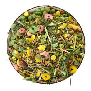 宠物兔粮 混合兔料5斤装包邮零食大麦草营养多维全阶段豚鼠兔饲料