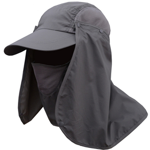 周星驰星爷同款遮阳帽男户外测量钓鱼全面防晒太阳帽鬼子帽导演帽