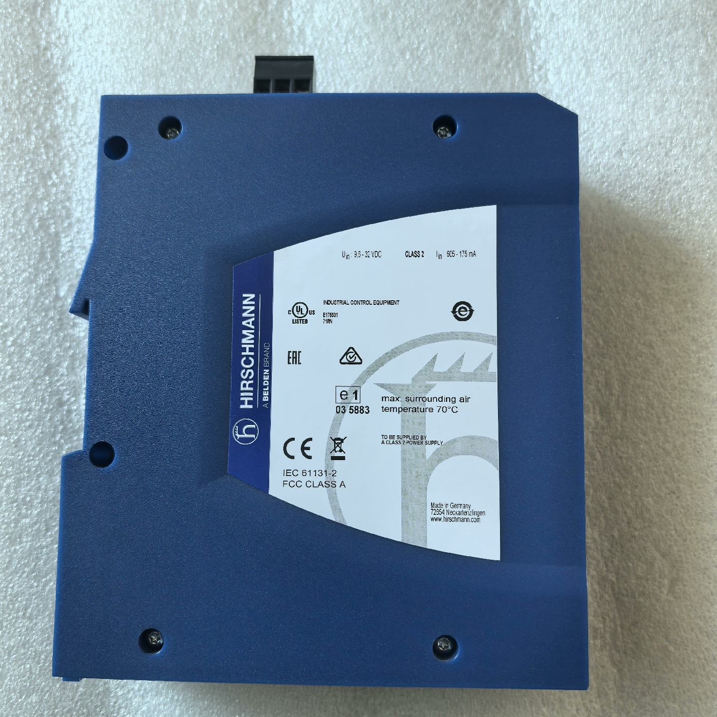 溢价-赫斯曼工业交换机 SPIDER II 8TX EEC Rai - 实物图
