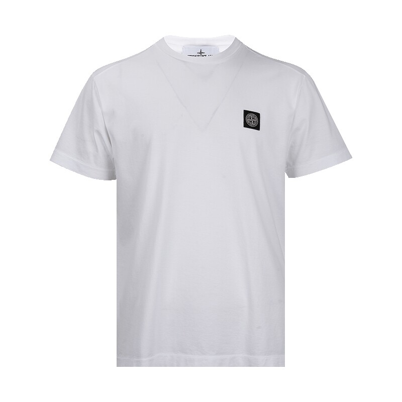 STONEISLAND徽标短袖T恤男士