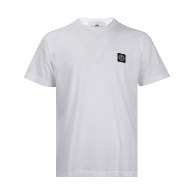 STONEISLAND徽标短袖T恤男士
