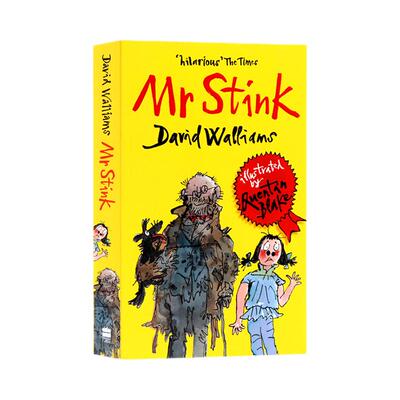 【自营】英文原版 Mr Stink 臭臭先生 治愈成长 大卫威廉姆斯幽默小说 David Walliams  儿童英语课外读物