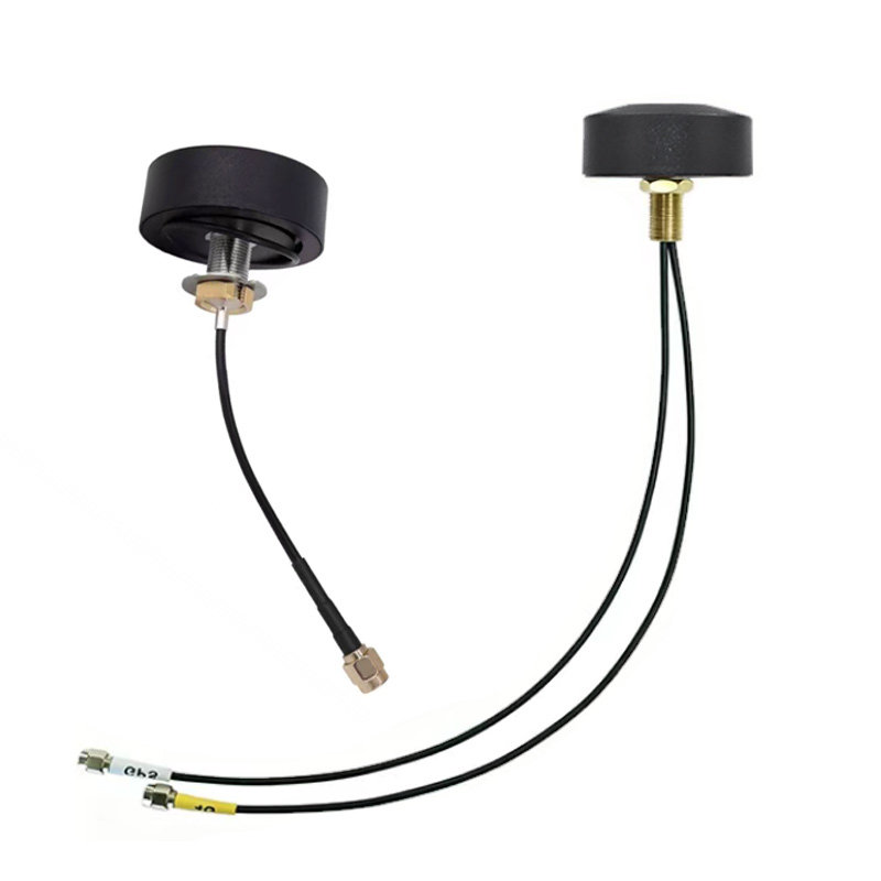 晟达双频天线组合有源北斗GPS 4G WIFI蓝牙GSM机柜室外防水高增益