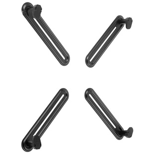 电脑显示器无孔配件无壁挂孔支架5KG承重免打孔无痕胶贴vesa扩展