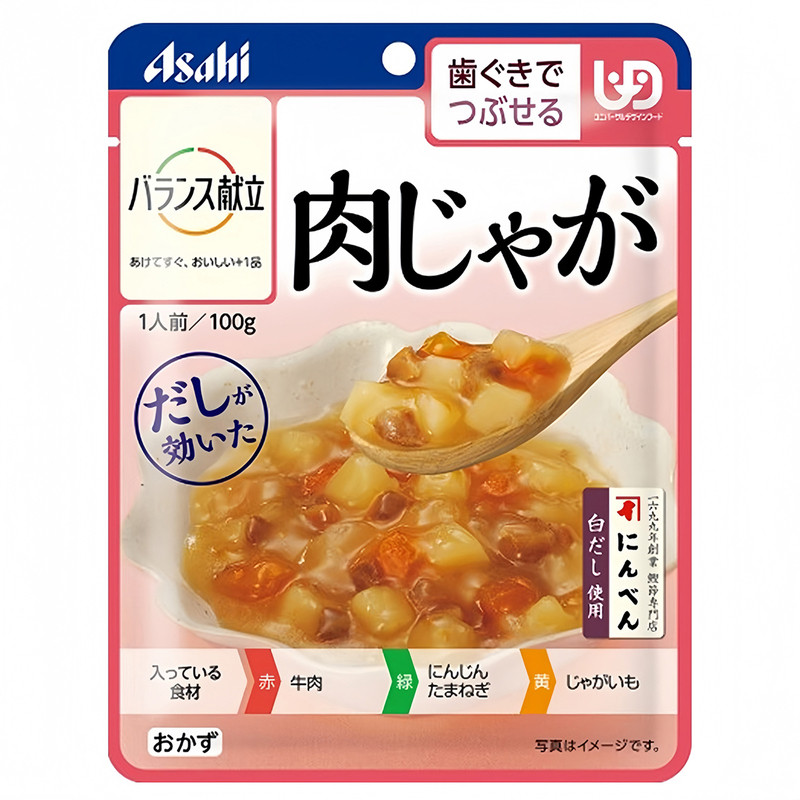 日本朝日老人介护食品速食代餐包