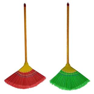 波纹丝扫把扫地扫水结实耐用扫帚环卫工农村家用笤帚不沾头发加厚