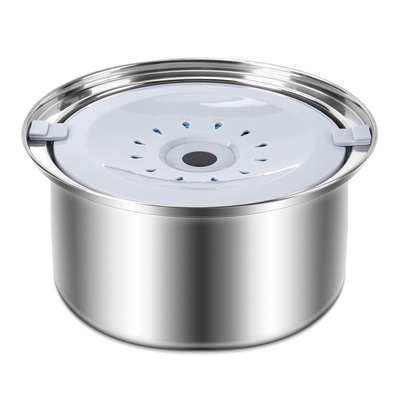 不锈钢大容量悬浮水碗