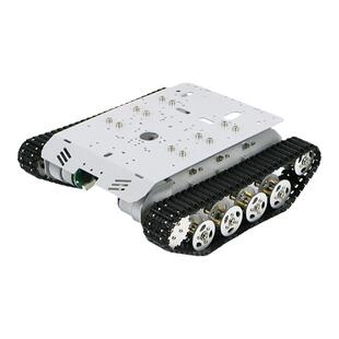 R3系列坦克底盘智能电动小车履带车智能机器人底盘含电机带编码器