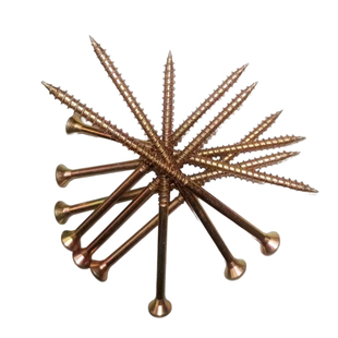 高强度纤维板钉彩锌十字平头自攻螺丝木螺丝墙板钉自攻钉M4M5M6