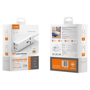 LDNIO港式插座板手机充电器USB排插type-c65W快充头香港版澳门英标插头1位通用孔接线板2米长线大功率拖线板