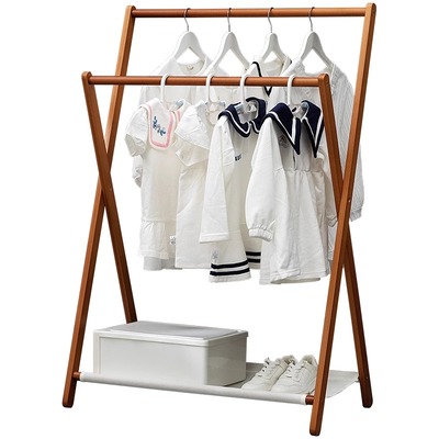 折叠衣帽架宝宝儿童挂衣架