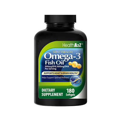 【自营】HealthA2Z雅康全99%欧米茄3深海鱼油omega3软胶囊中老年