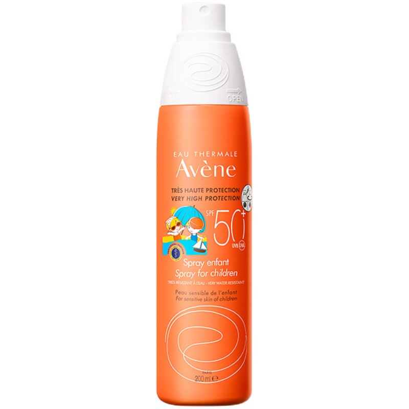 雅漾儿童防晒霜清爽防晒乳高倍防护SPF50+200ml