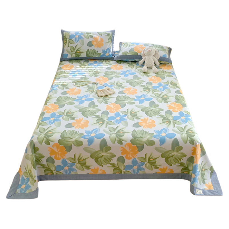 全棉A类老粗布床单单件100纯棉2025新款宿舍单人四季通用加厚被单