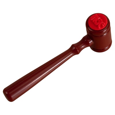 创意有罪无罪法官印章锤子法官