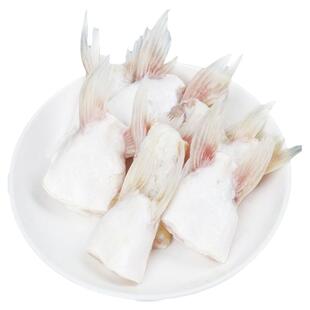 【巴沙鱼鳍】新鲜巴沙鱼鳍回鱼刺翅鮰鱼鳍巴沙鱼翅鱼肚鱼下巴肥油