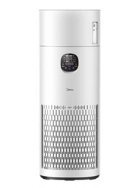 美的加湿器空气净化器一体机家用