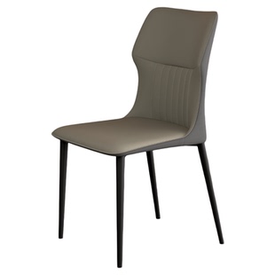 可好轻奢家用餐椅软包靠背现代简约酒店椅子客厅喝茶椅书房办公椅