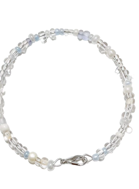 小众摆摊手链米珠原创