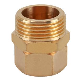 4分转6分变1寸内外丝活接头双内丝活直接头热水器水管件黄铜接头