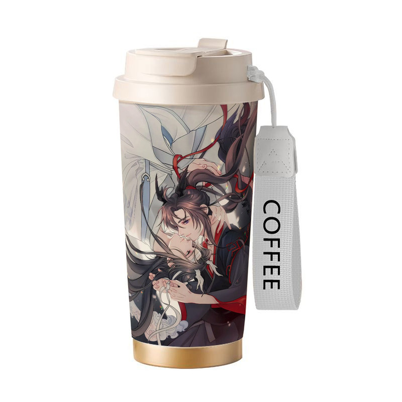 魔道祖师316不锈钢保温咖啡杯