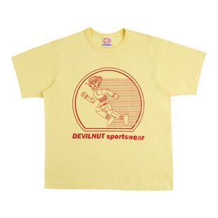 DEVIL NUT潮牌 恶魔 21夏季新款男女时尚印花短袖T恤 DN体育 STO