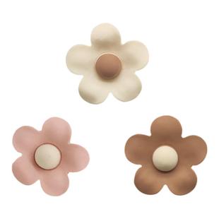 Mkop洞洞鞋配饰diy鞋扣配件小花五角花鞋花装饰扣适配Cross/Crocs