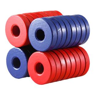 磁悬浮圆环磁铁学生科学实验吸铁长方形磁石U型教学教具铁粉磁力