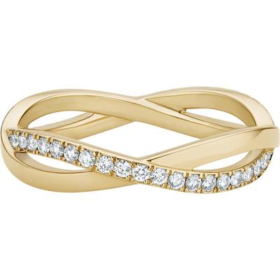 debeers戴比尔斯半黄金戒指