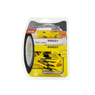 MELE LINKS 高尔夫球钉新款Tee四角球托座稳定耐用长短组合多支装