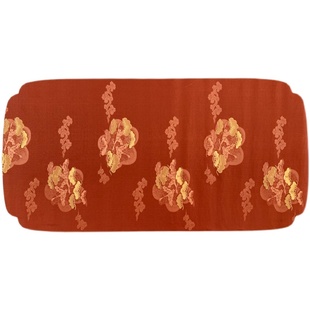 纸间抄经布垫云松提花织锦新中式茶席禅意桌旗桌布茶盘垫练字垫