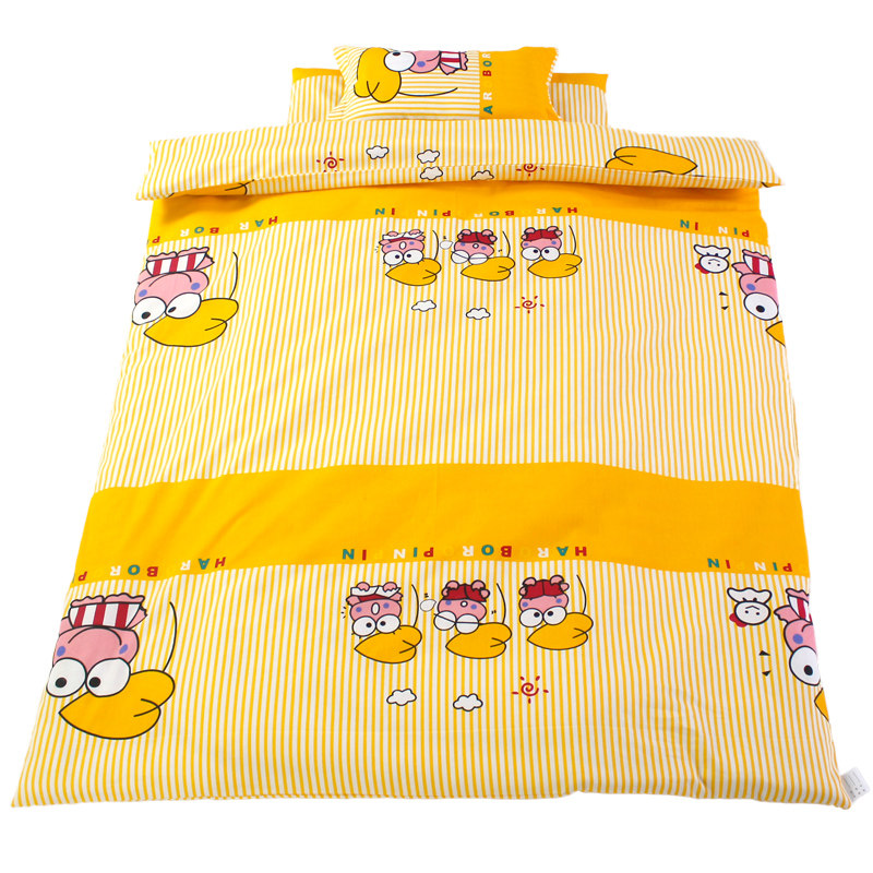 午睡全棉六件套含芯幼儿园被子