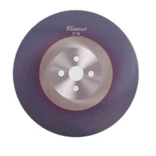 圆盘锯进口含钴水切金属切割片304不锈钢管铁管275高速钢圆锯片