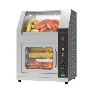 lecon/乐创烤地瓜机商用电热烤红薯机器烤梨玉米土豆街头摆摊炉子