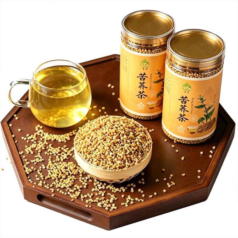蕊阆正品黄金苦荞茶麦香味荞麦茶