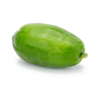 新鲜青木瓜1个装泰国凉拌菜腌酸木瓜沙拉蔬菜沙拉番木瓜约500克