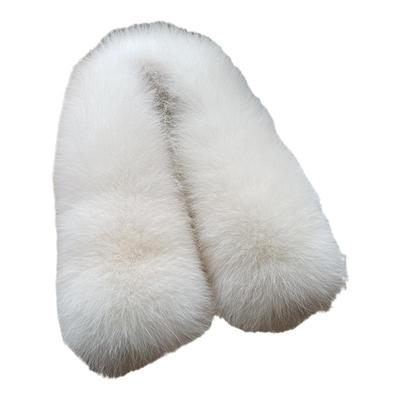 韩国明星同款真狐狸毛围脖女冬季毛领百搭加厚保暖磁吸扣皮草围巾