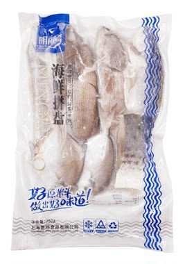 海鲜拼盘海鲜杂鱼组合去内脏整箱