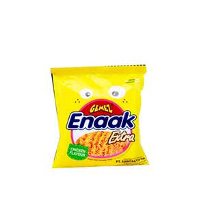 印尼进口GEMEZ Enaak小鸡方便面干脆面30g*8包儿童点心网红零食