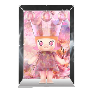 KGBOX泡泡玛特POPMART MOLLY蜷川实花杏花400%1000%亚克力展示盒